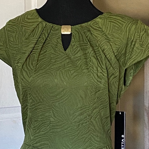 Chetta B Green Midi Dress - Picture 2 of 12